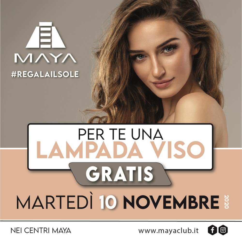 lampada viso gratis promo maya club