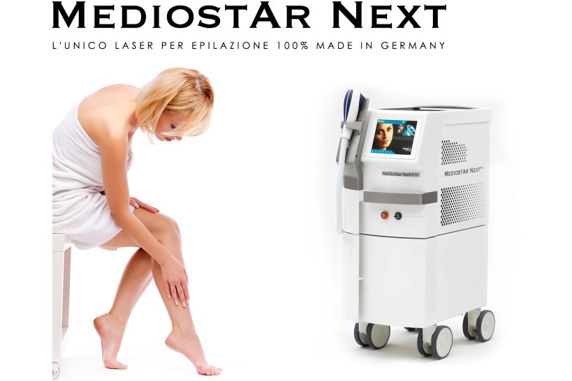 epilazione laser con mediostar next